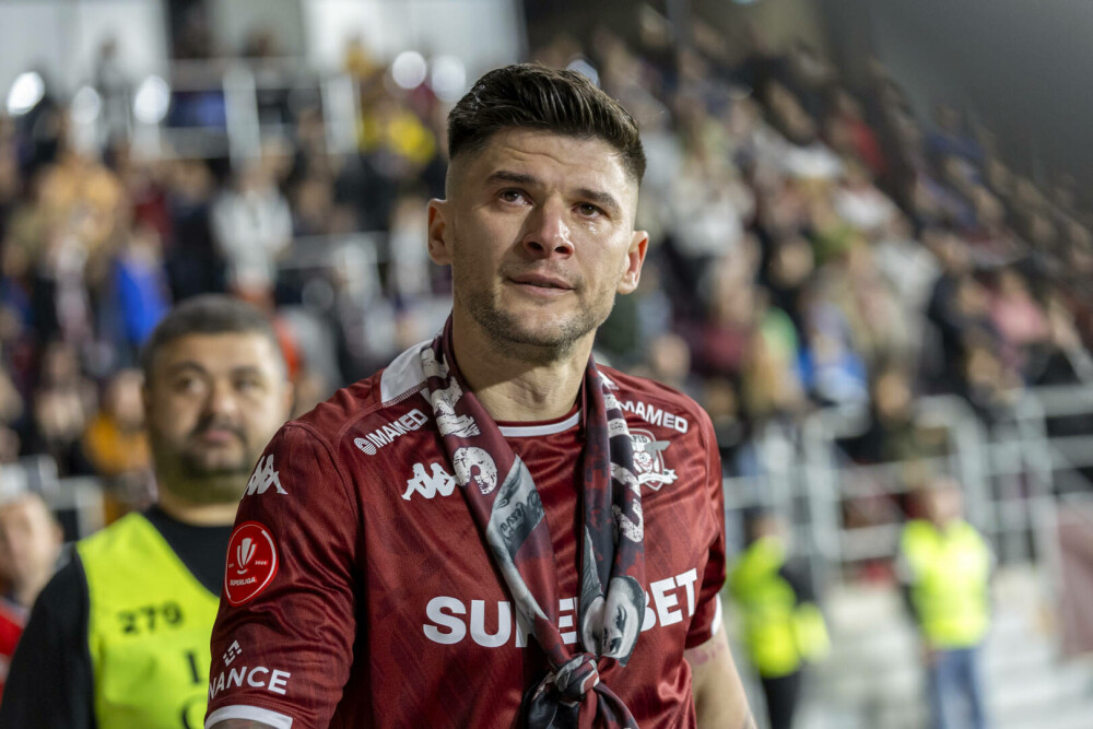 Căpitanul Cristian Săpunaru, în lacrimi după ultimul meci în Giuleşti. Ce mesaj i-a transmis Mutu - Imaginea 2