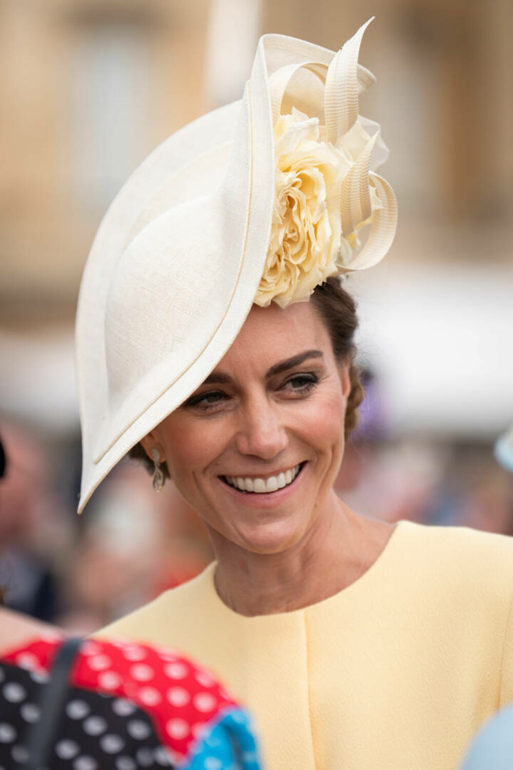 Prințesa Kate, apariție plină de eleganță la petrecerea din grădina Palatului Buckingham după 2 ani de absență. GALERIE FOTO - Imaginea 1