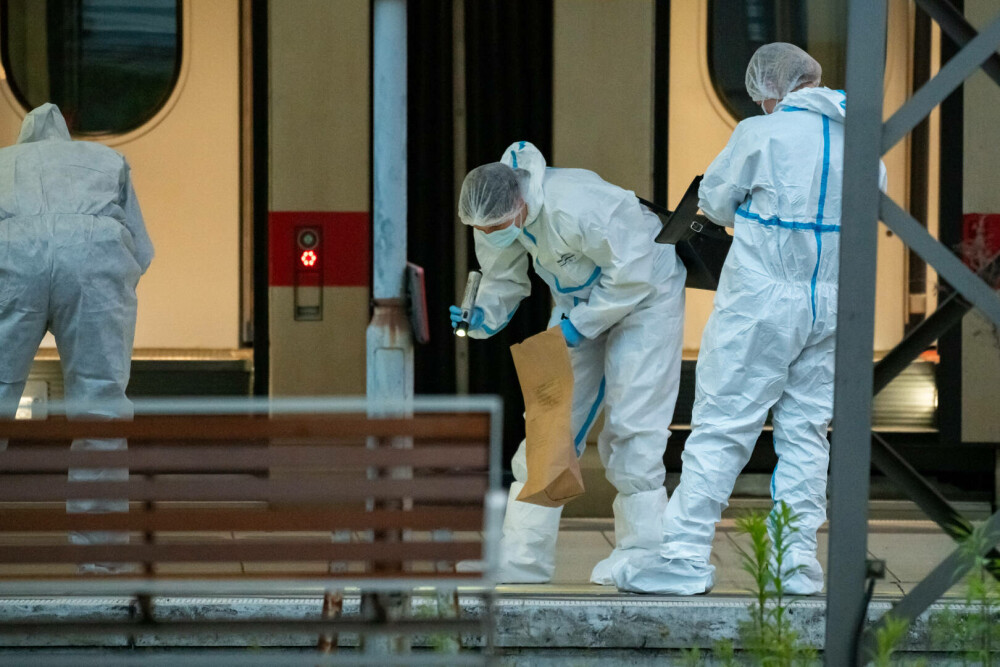 Bilanţul atacului cu cuţitul în gara din Hamburg creşte la 18 răniţi. O femeie de 39 de ani, arestată - Imaginea 8