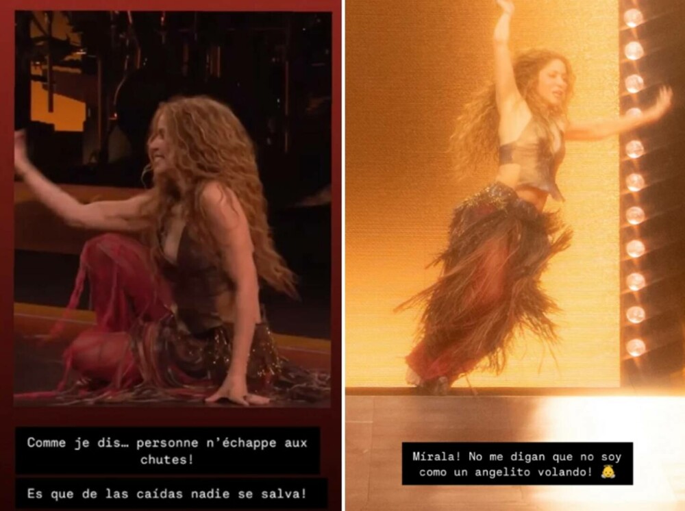Momentul în care Shakira cade pe scenă, în timpul unui concert la Montreal. Cum au reacționat fanii. FOTO&VIDEO - Imaginea 13