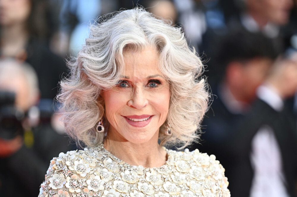 Jane Fonda, apariție spectaculoasă la 87 de ani, pe covorul roșu de la Cannes. GALERIE FOTO - Imaginea 12