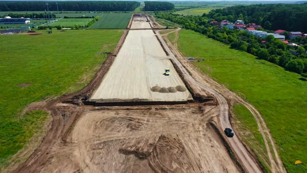 Stadiul lucrărilor pe lotul Nord al A0. Asociația Pro Infrastructură: „Începe să arate a şantier. Nu este însă suficient” - Imaginea 3