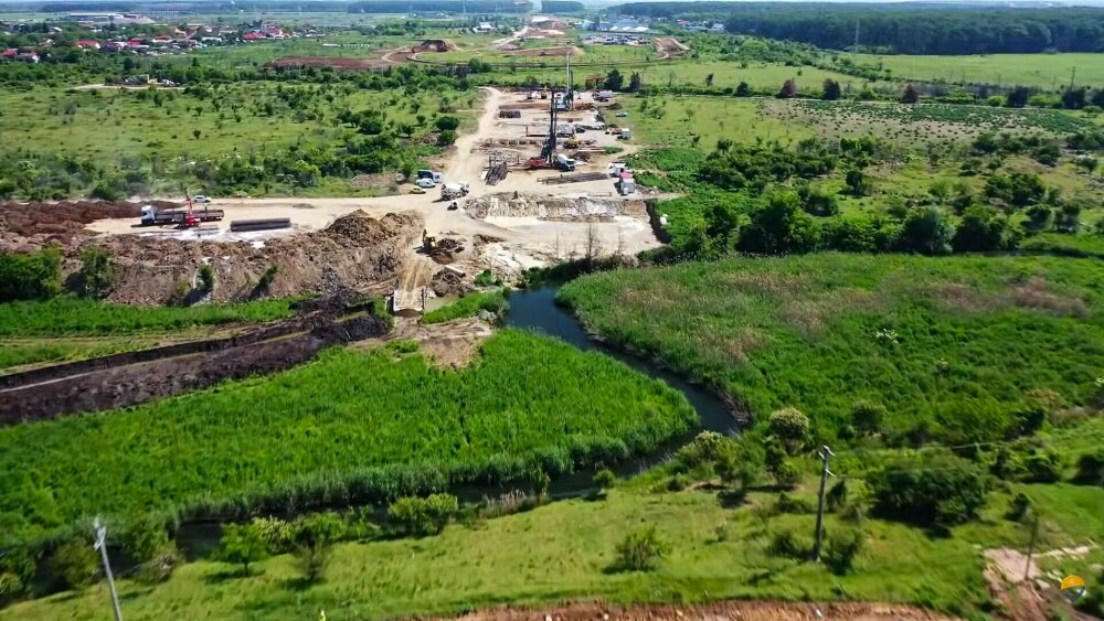 Stadiul lucrărilor pe lotul Nord al A0. Asociația Pro Infrastructură: „Începe să arate a şantier. Nu este însă suficient” - Imaginea 4