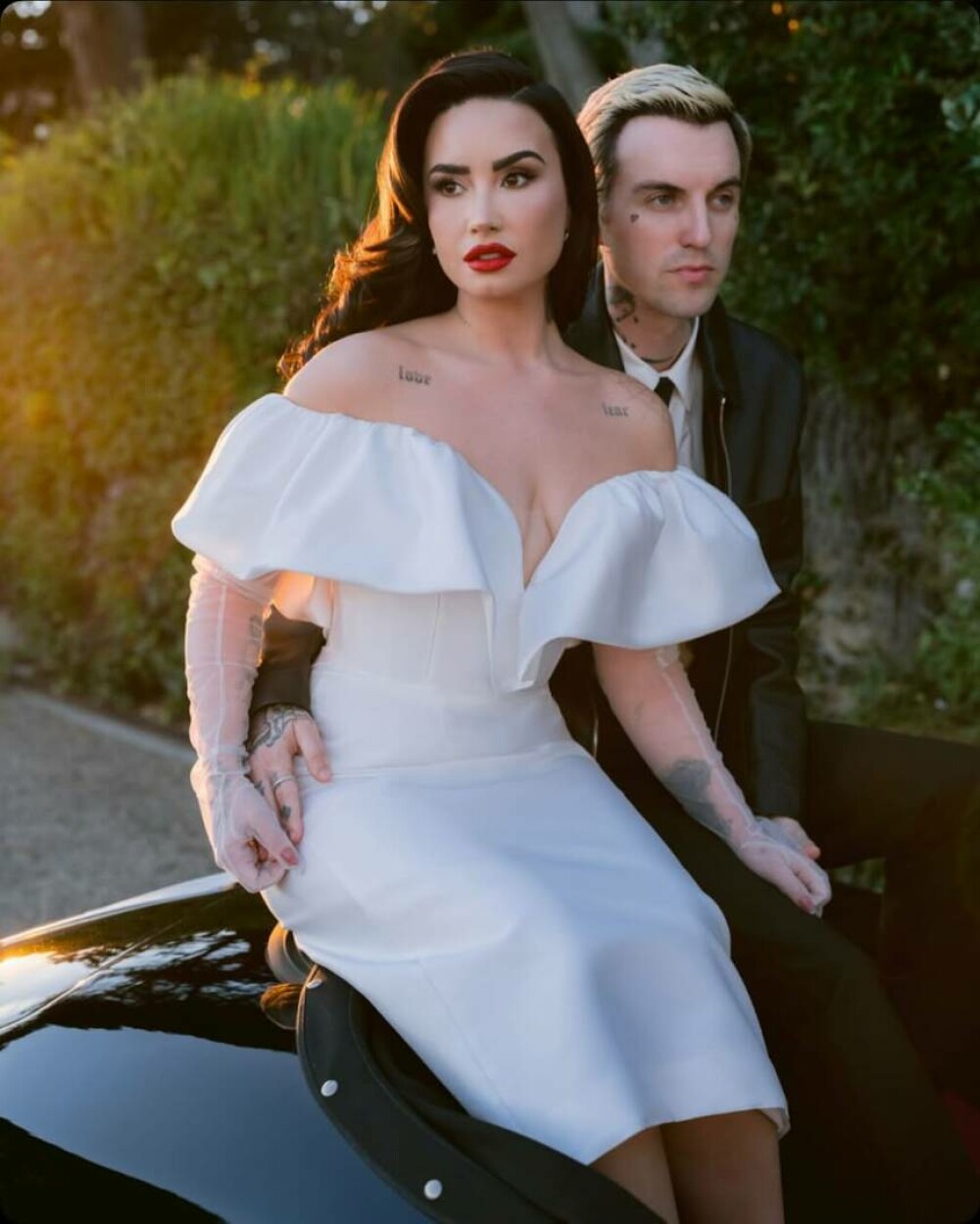 Demi Lovato și partenerul ei, Jutes, s-au căsătorit. Ce rochie a purtat artista. GALERIE FOTO - Imaginea 7