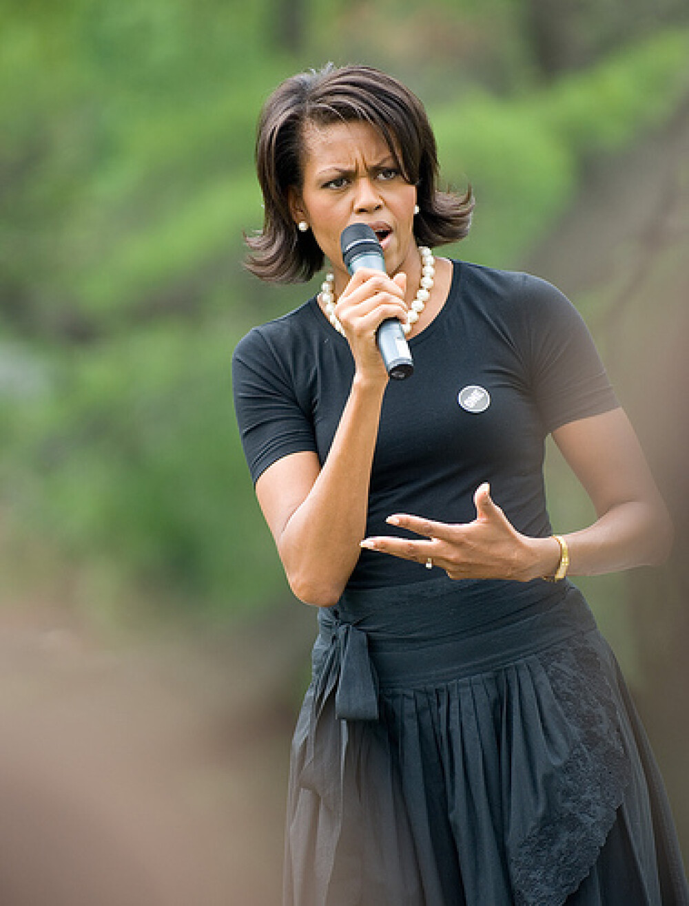 Michelle Obama împlinește 60 de ani. Imagini de colecție cu Prima Doamnă a Statelor Unite | GALERIE FOTO - Imaginea 26