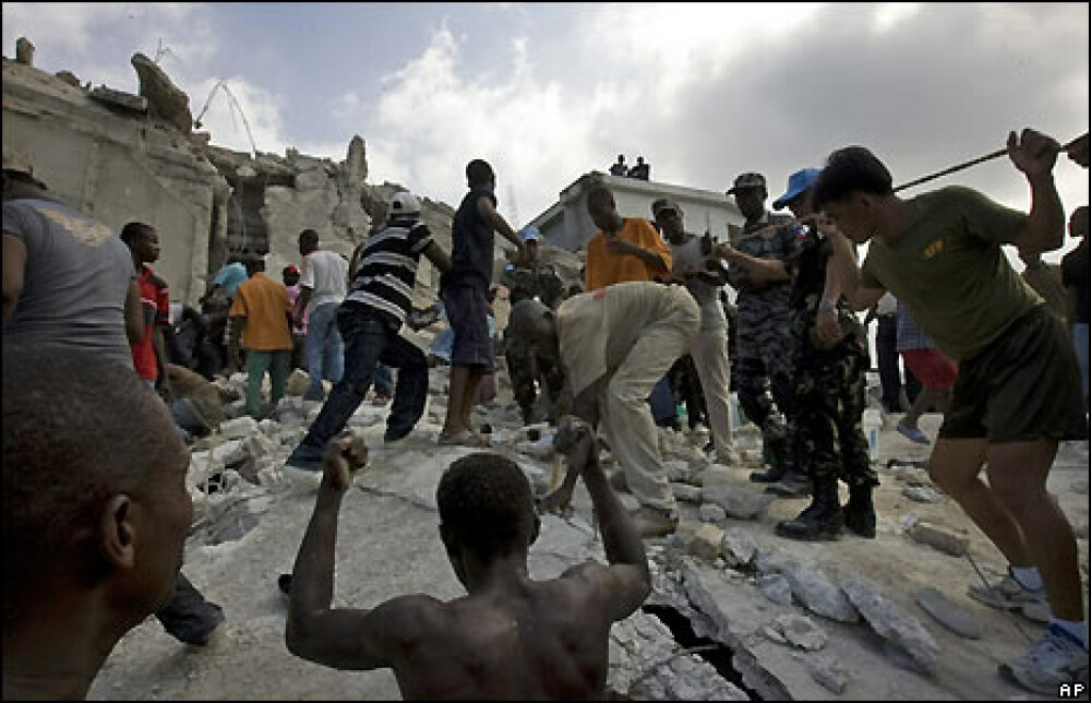 Infernul se intoarce in Haiti! Cutremur de 6 pe scara Richter! - Imaginea 3
