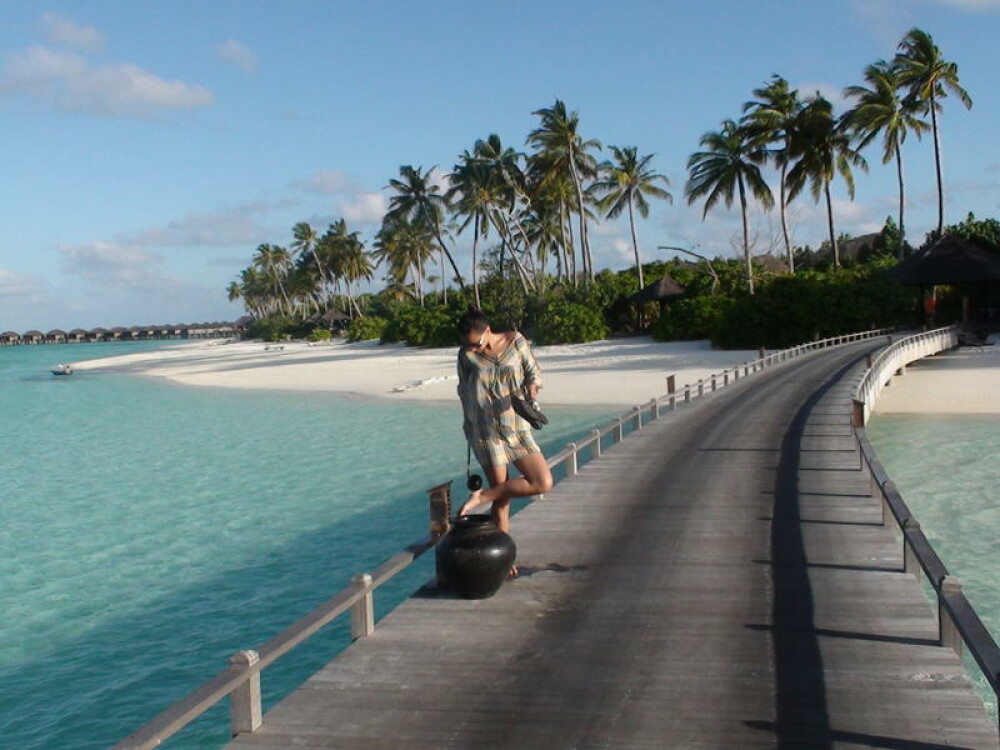 Teodora Butuc, corespondentul Stirilor ProTV, luna de miere in Maldive - Imaginea 5