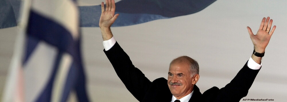 Merkel si Sarkozy pe Titanicul elen. Filozofia lui Papandreou despre Grecia, exprimata in Photoshop - Imaginea 1