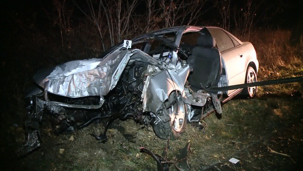 Un tanar de 21 de ani din Timis a murit dupa ce masina lui s-a izbit de un copac - Imaginea 3