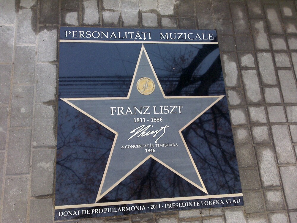Pe Aleea Muzicienilor rasare inca o stea. Franz Liszt se alatura lui George Enescu si Bela Bartok - Imaginea 1
