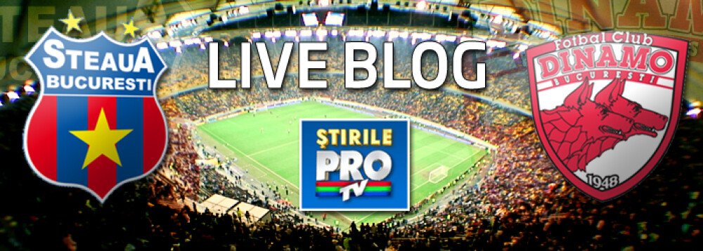 Steaua - Dinamo, 3-1 LIVE BLOG: 
