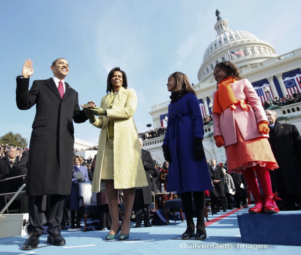 Barack Obama, mandatul singurului presedinte afro-american al SUA, in imagini. GALERIE FOTO - Imaginea 3
