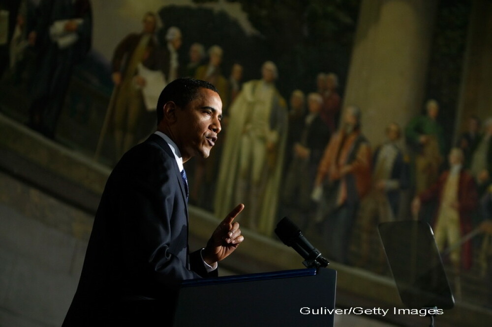 Barack Obama, mandatul singurului presedinte afro-american al SUA, in imagini. GALERIE FOTO - Imaginea 8