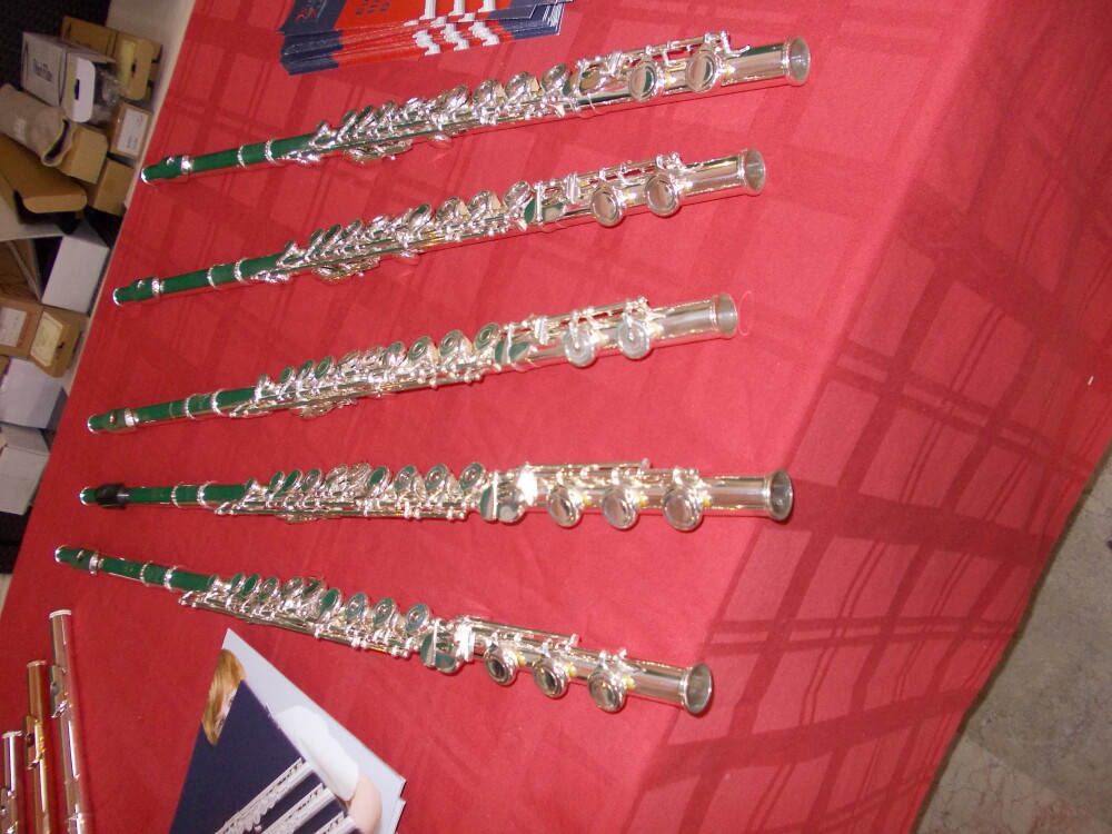 Expozitie de flaute la Filarmonica Banatul. Zeci de instrumente muzicale, testate de timisoreni - Imaginea 2