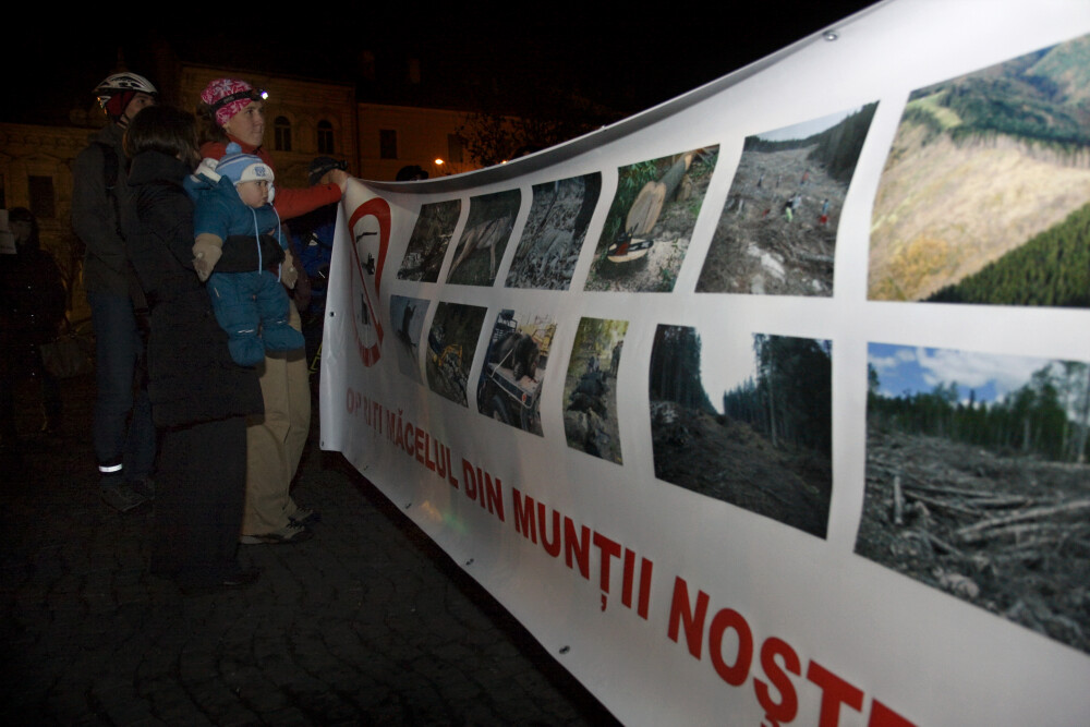 FOTO 200 de tineri au cerut la Cluj ca natura sa nu mai fie distrusa - Imaginea 7