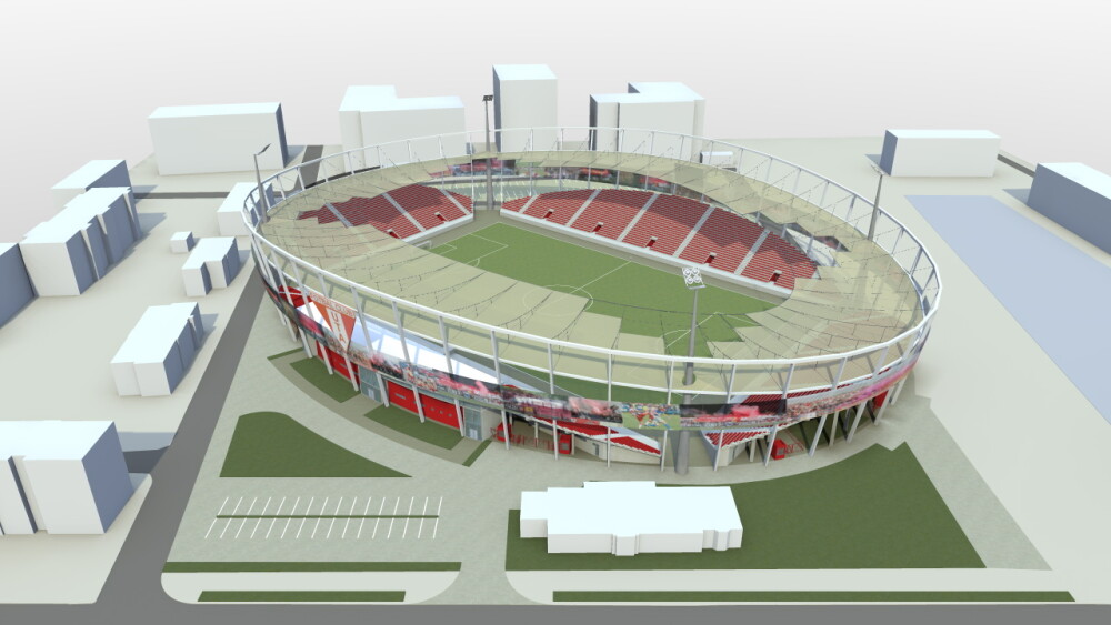 Trei companii au depus oferte pentru modernizarea Stadionului UTA cu 32 milioane de lei - Imaginea 2