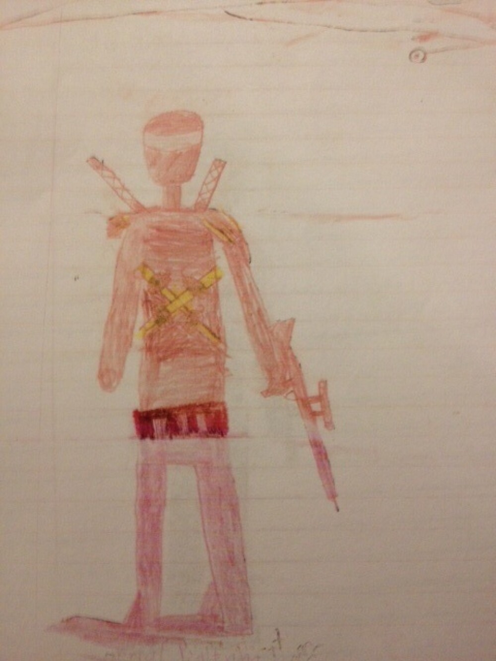 Un elev de 8 ani, amenintat cu exmatricularea, din cauza unor desene facute in caiet - Imaginea 1