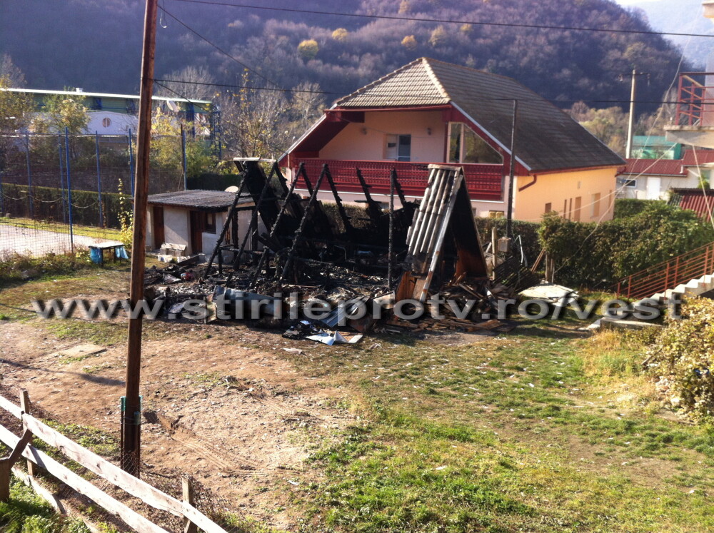 Un profesor universitar a sfarsit intr-un incendiu izbucnit la o cabana din Baile Herculane - Imaginea 3