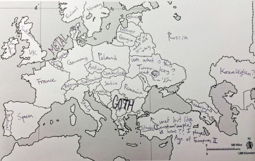 Americanii incearca sa localizeze pe harta tarile Europei. Unde au plasat Romania. GALERIE FOTO - Imaginea 26