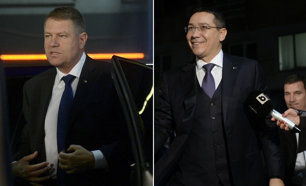 IMAGINI din culisele episodului doi al confruntarii IOHANNIS - PONTA. Ce nu s-a vazut in direct - Imaginea 3