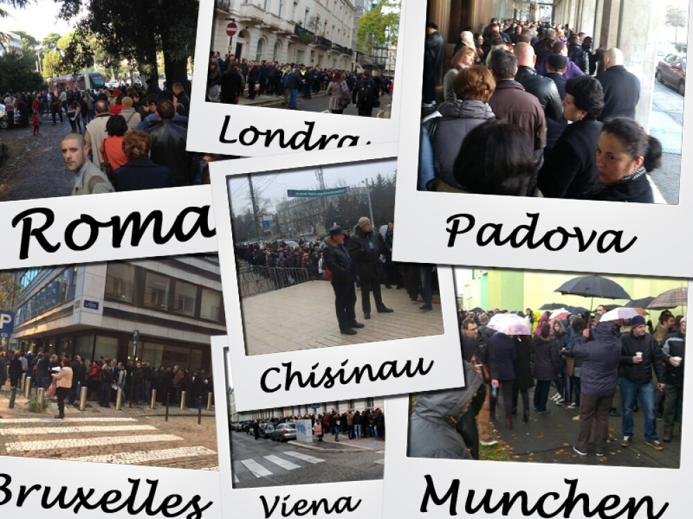 ALEGERI PREZIDENTIALE 2014. Peste 360.000 de voturi s-au inregistrat in diaspora pana la ora 23. Revolte la Paris si Torino - Imaginea 33