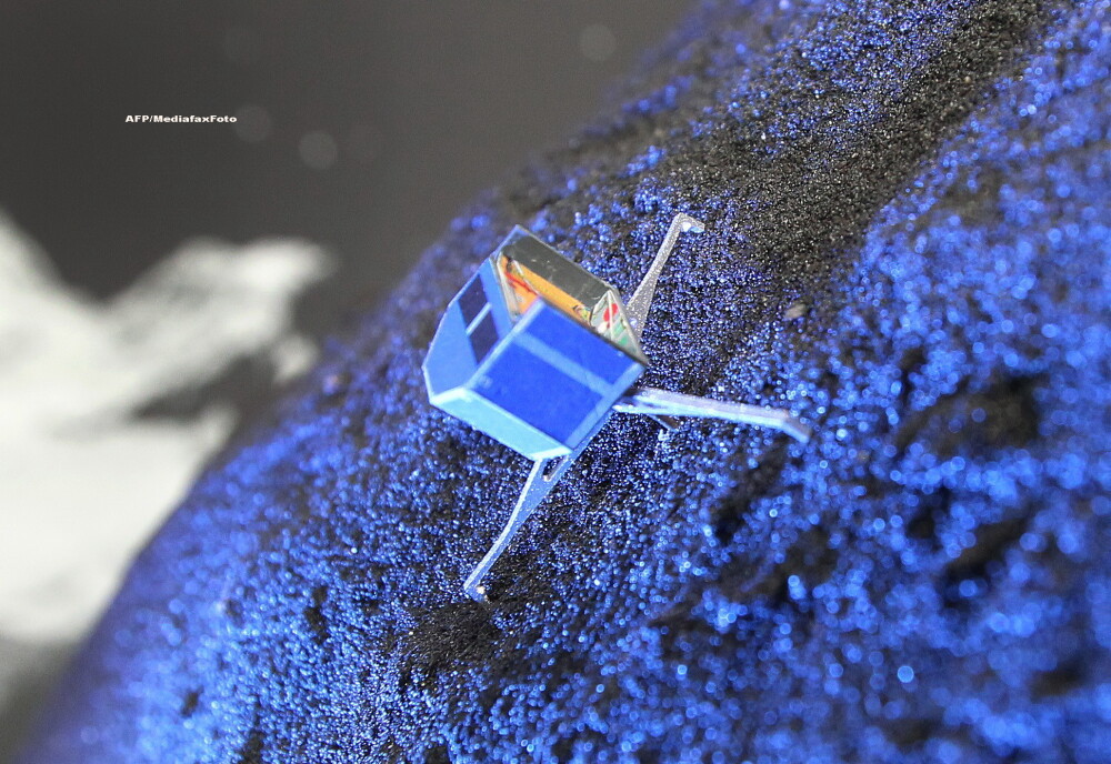 Robotul Philae a facut o descoperire senzationala pe suprafata cometei Ciuriumov: 