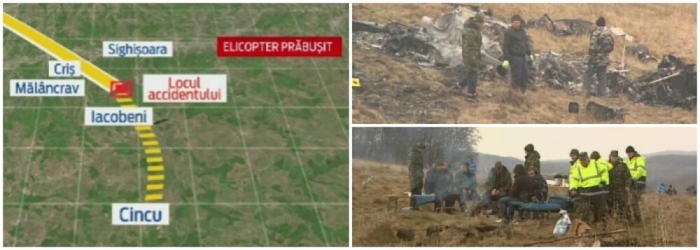 Tragedie in Sibiu. Anchetatorii au cautat probe pentru a afla de ce s-a prabusit elicopterul. Care e principala ipoteza a lor - Imaginea 5