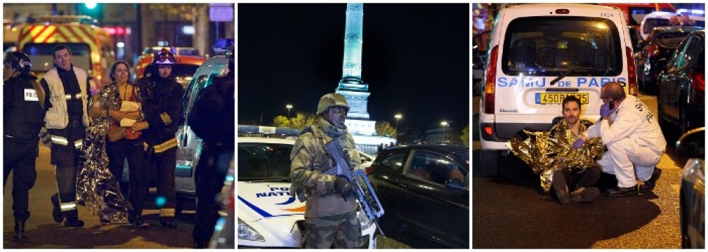ATENTATE TERORISTE LA PARIS. Bilantul a urcat la 129 de morti. Detalii din ancheta: Teroristii, impartiti in trei echipe - Imaginea 16