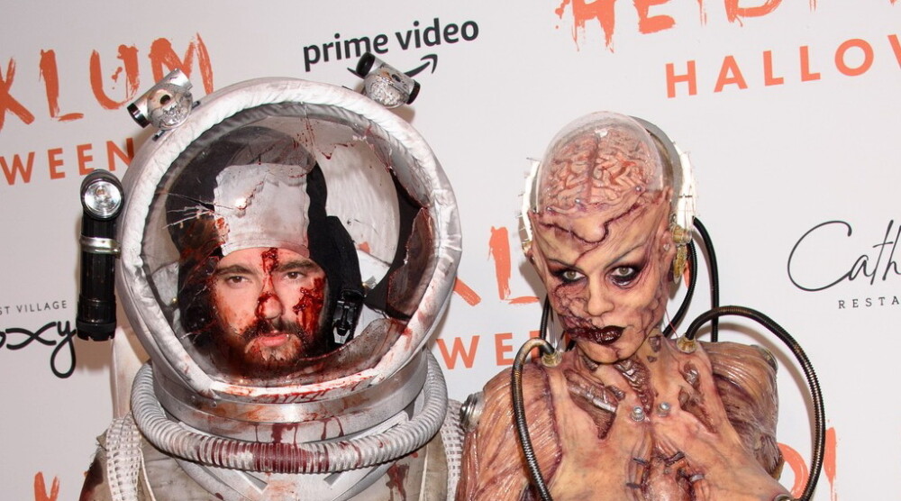 Heidi Klum s-a transformat de Halloween în zombie. Foto cu costumul șocant - Imaginea 5