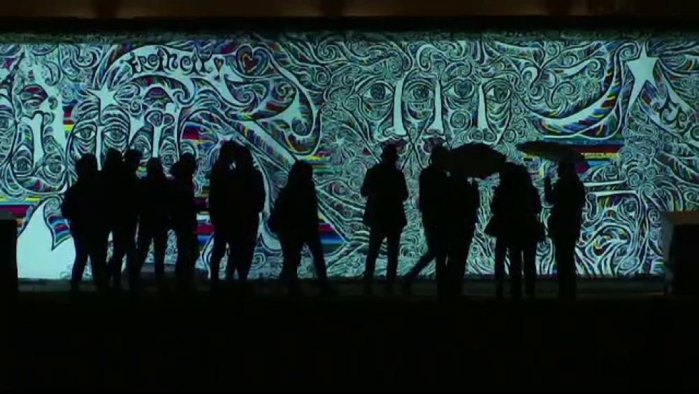 Ceremonii festive în Germania, la 30 de ani de la căderea Zidului Berlinului - Imaginea 1