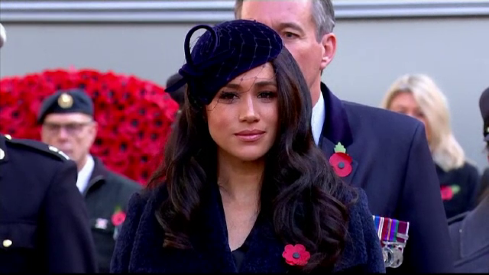 Prințul Harry și ducesa Megan, în centrul atenției la o comemorare a militarilor - Imaginea 3