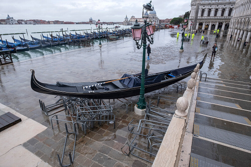 Inundații în Veneția, cele mai grave din ultimii 50 de ani. Două persoane au murit - Imaginea 10