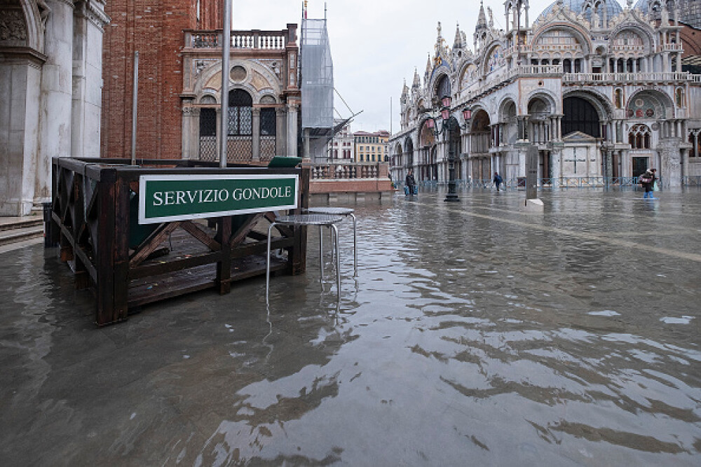 Inundații în Veneția, cele mai grave din ultimii 50 de ani. Două persoane au murit - Imaginea 1