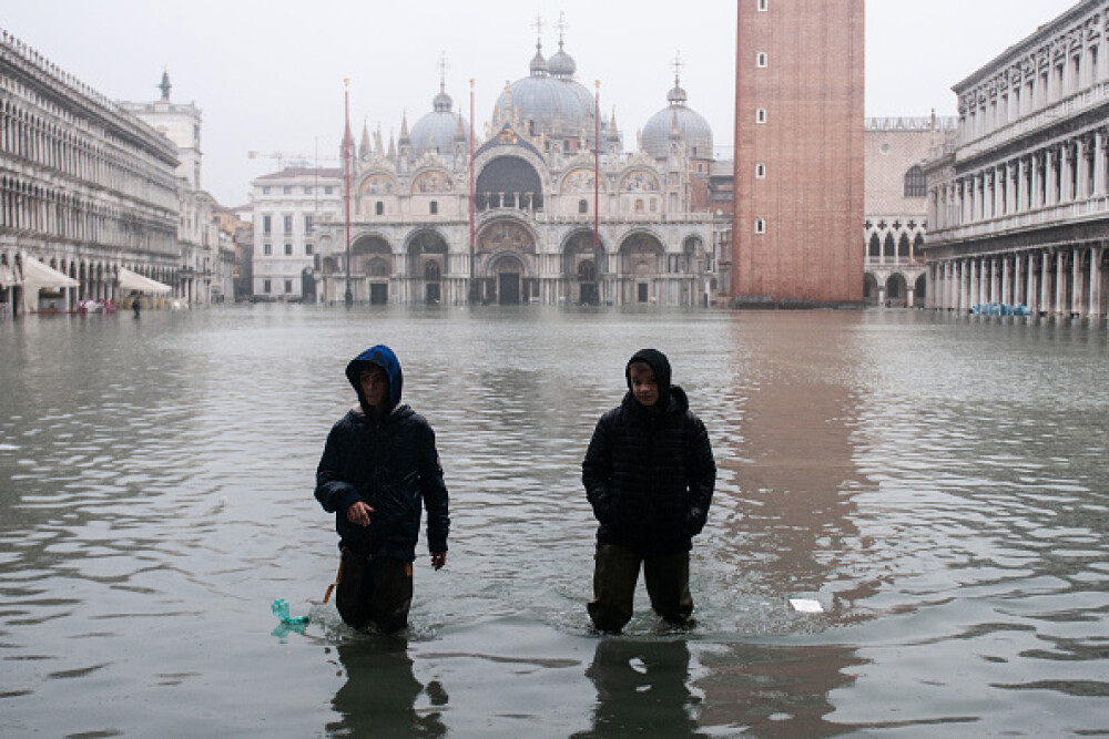 Inundații în Veneția, cele mai grave din ultimii 50 de ani. Două persoane au murit - Imaginea 3