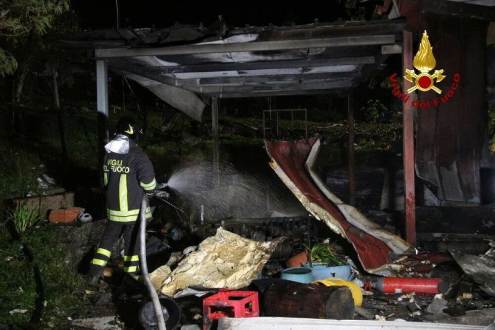 Explozie la un depozit de artificii din Sicilia. Cel puțin trei persoane au murit - Imaginea 1