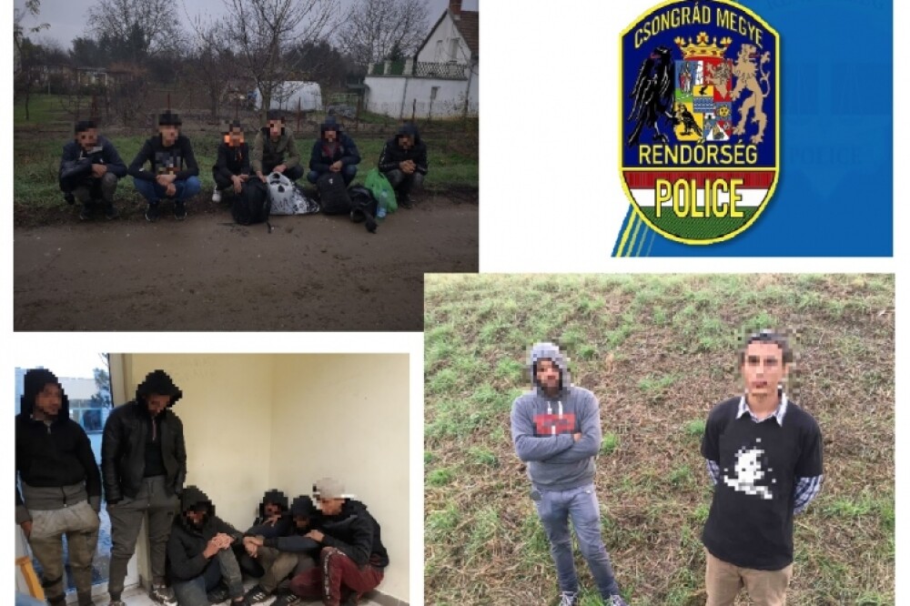 Zeci de migranți prinși într-un tunel săpat pe sub frontiera Ungariei su Serbia - Imaginea 1