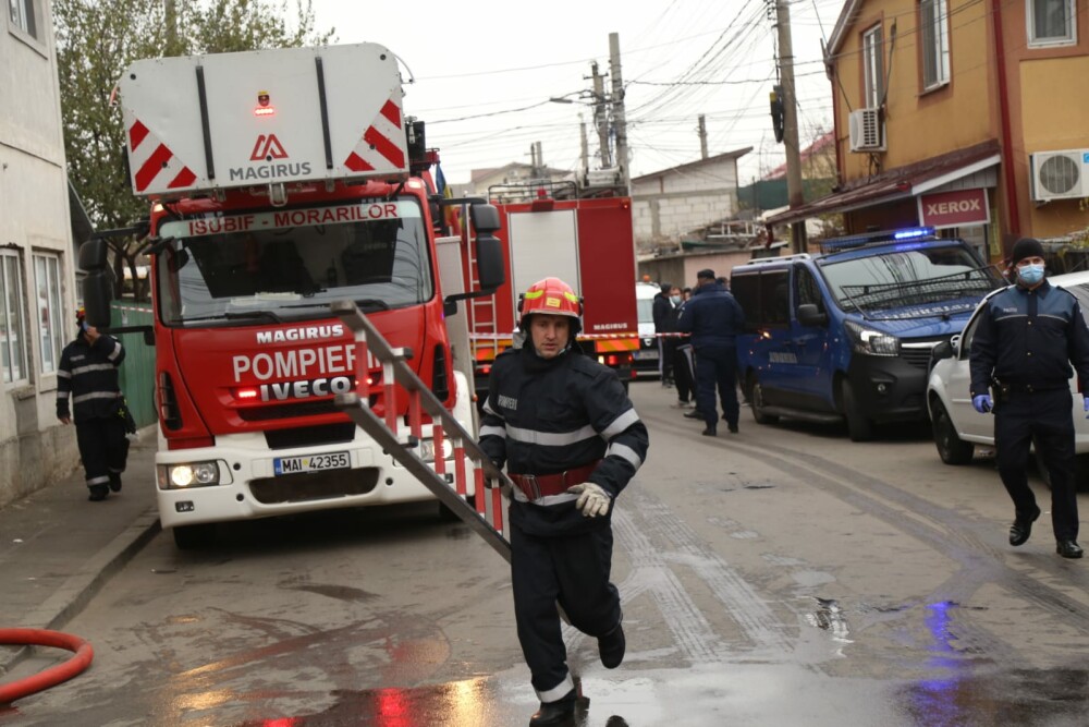 VIDEO. Incendiu uriaș în București. Patru case au fost afectate - Imaginea 6