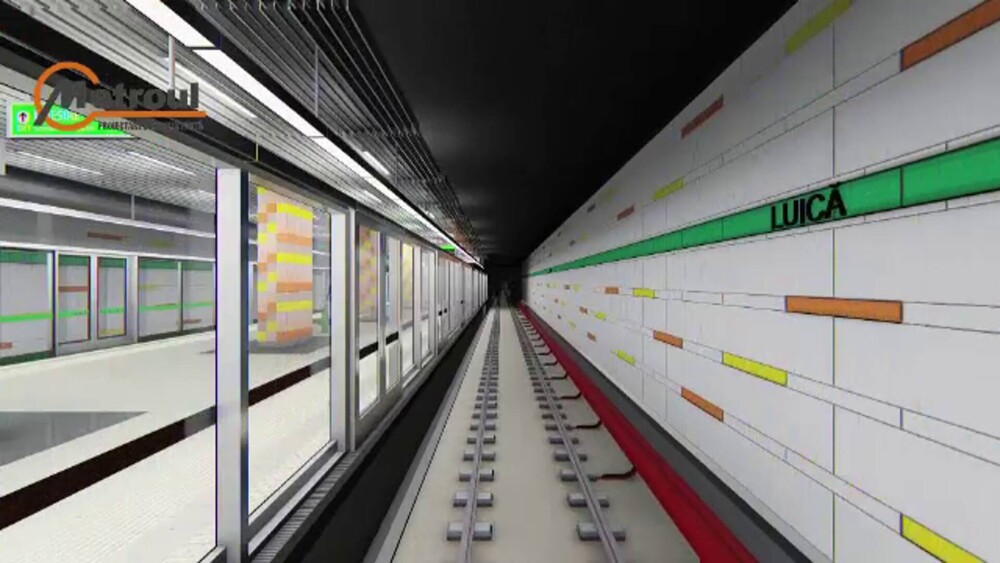 Cum va arăta noua magistrală de metrou spre Jilava. Peroanele stațiilor ar urma să aibă porți automatizate - Imaginea 4