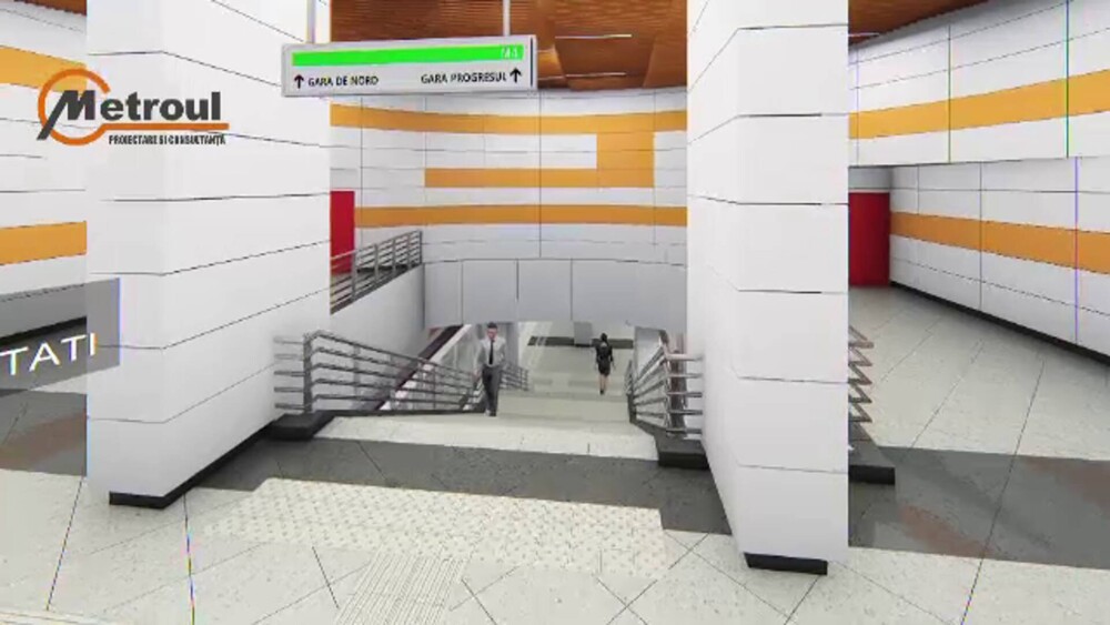 Cum va arăta noua magistrală de metrou spre Jilava. Peroanele stațiilor ar urma să aibă porți automatizate - Imaginea 5