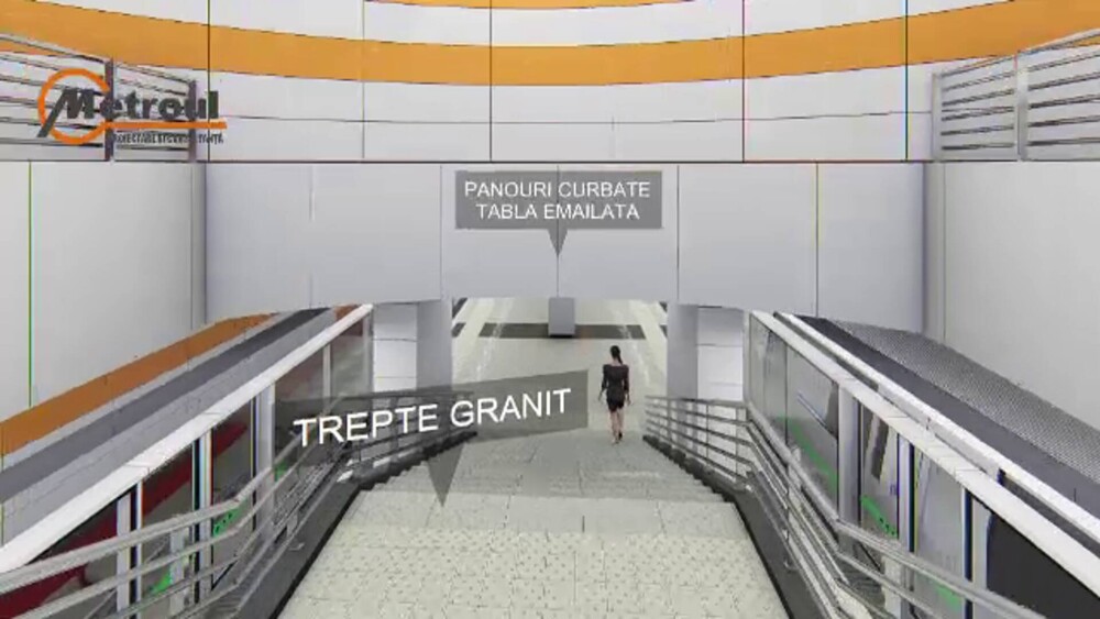 Cum va arăta noua magistrală de metrou spre Jilava. Peroanele stațiilor ar urma să aibă porți automatizate - Imaginea 6