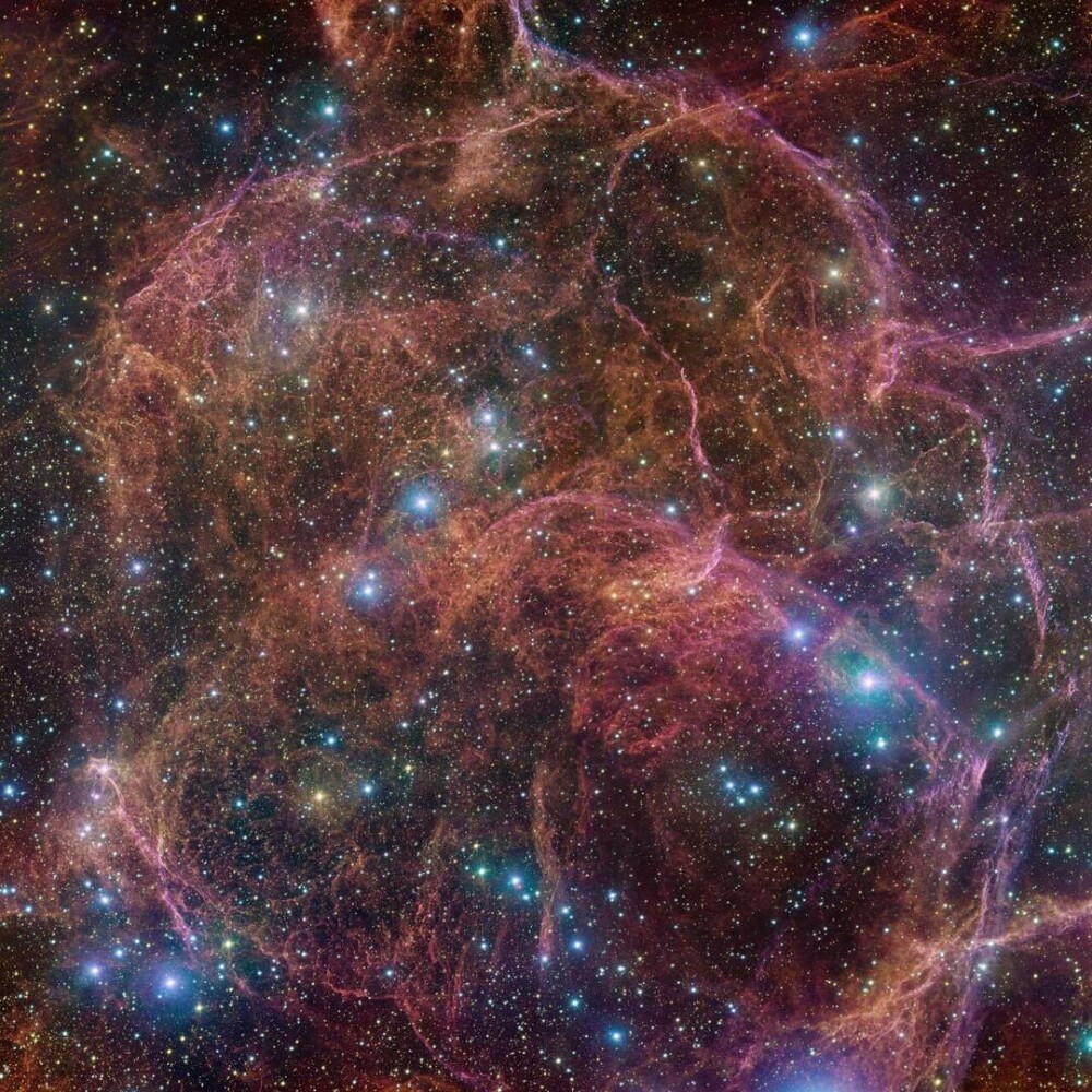 Ce rămâne în urma unei stele „moarte”. Imaginile spectaculoase surprinse la Observatorul European Sudic | VIDEO - Imaginea 1