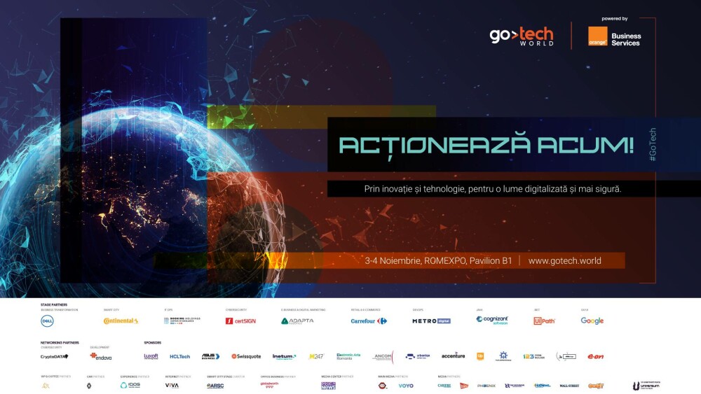 Începe GoTech World 2022. Evenimentul are loc pe 3 și 4 noiembrie la București - Imaginea 2