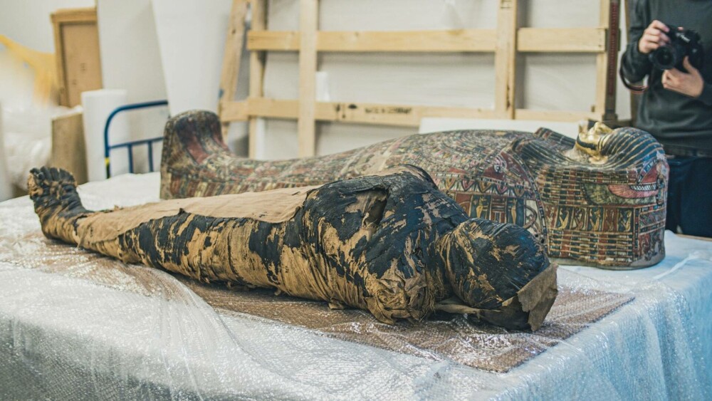 Cum arăta prima femeie mumificată în timp ce era însărcinată. Oamenii de știință i-au reconstituit chipul | GALERIE FOTO - Imaginea 1