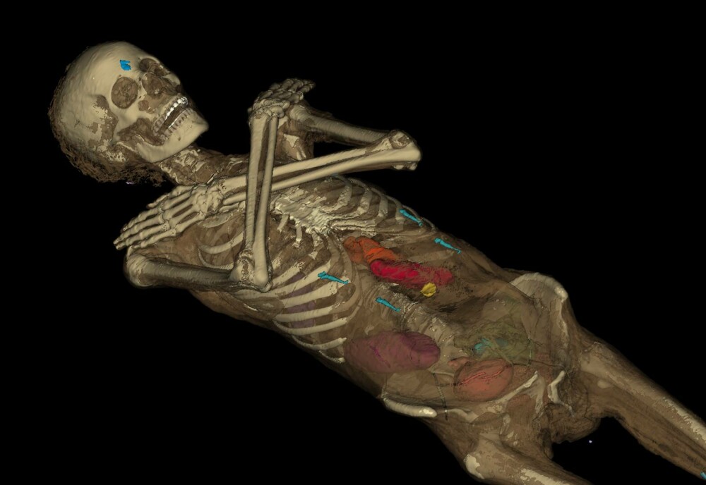 Cum arăta prima femeie mumificată în timp ce era însărcinată. Oamenii de știință i-au reconstituit chipul | GALERIE FOTO - Imaginea 9