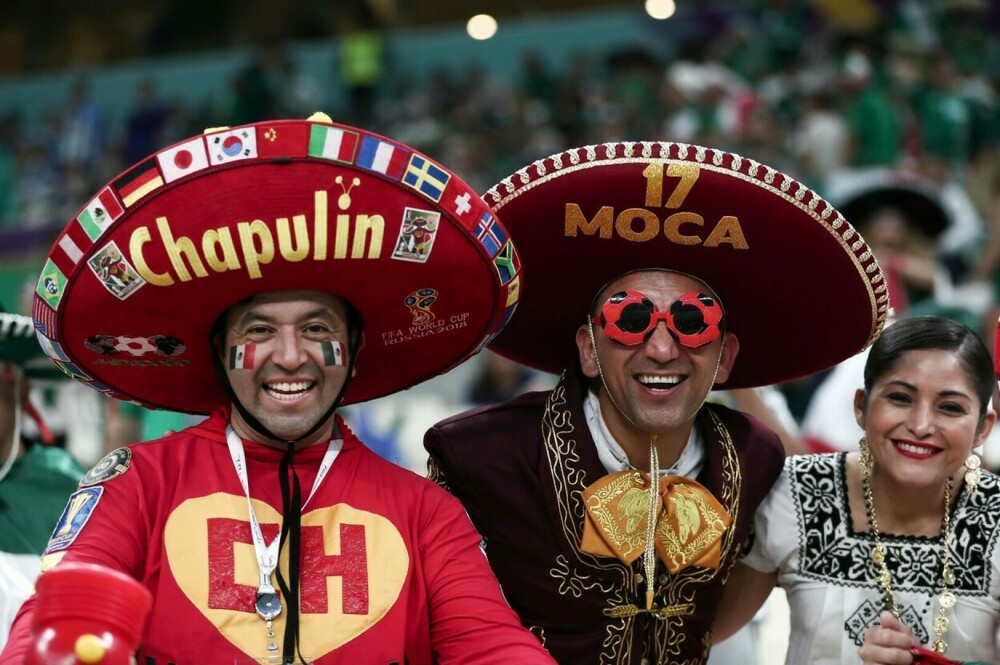 Spectacol în tribune, nu doar pe teren. Imagini de colecție cu suporterii care au făcut senzație la Cupa Mondială | FOTO - Imaginea 47