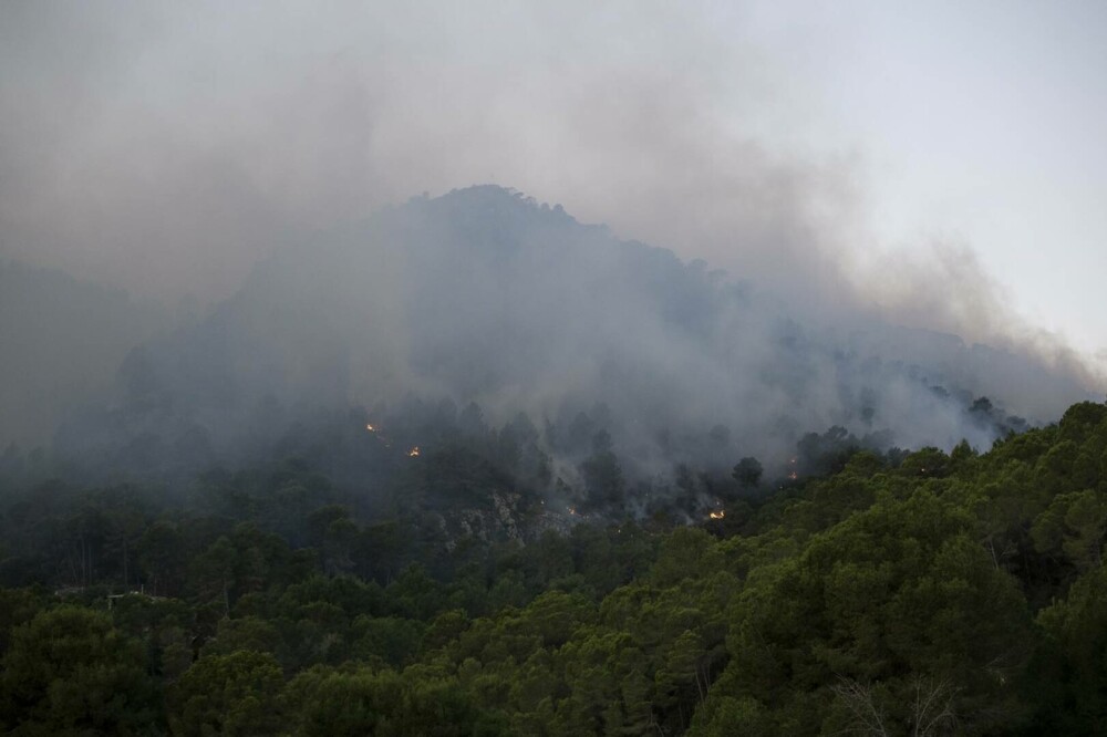 VIDEO. Incendiu de vegetație în Spania. Peste 800 de oameni au fost evacuați. GALERIE FOTO - Imaginea 3