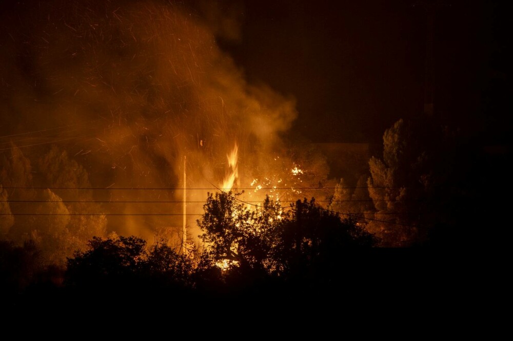 VIDEO. Incendiu de vegetație în Spania. Peste 800 de oameni au fost evacuați. GALERIE FOTO - Imaginea 6