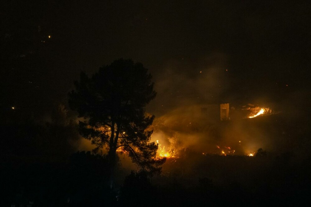 VIDEO. Incendiu de vegetație în Spania. Peste 800 de oameni au fost evacuați. GALERIE FOTO - Imaginea 10