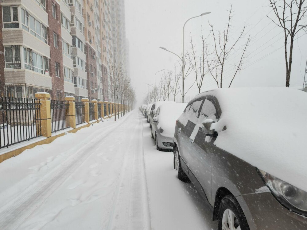 Zăpada și viscolul au pus stăpânire pe nord-vestul Chinei. Locuitorii au fost avertizați să rămână în case | GALERIE FOTO - Imaginea 10