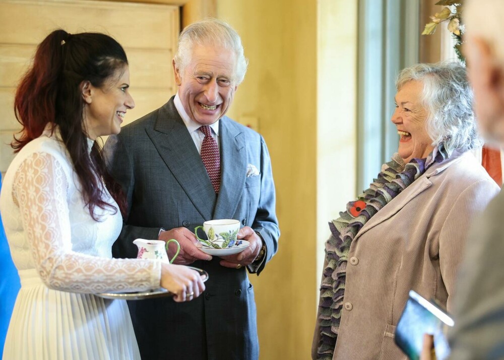 Regele Charles al III-lea al Marii Britanii a împlinit 75 de ani. A primit un tort cu trei etaje. GALERIE FOTO - Imaginea 22